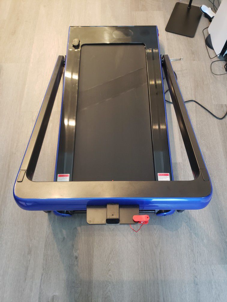 Goplus 2 In 1 Folding Treadmill, 2.25 HP Underdesk Treadmill