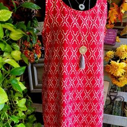 Miami Sleeveless Shift Dress