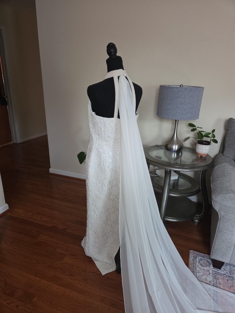 Beaded Wedding Dress