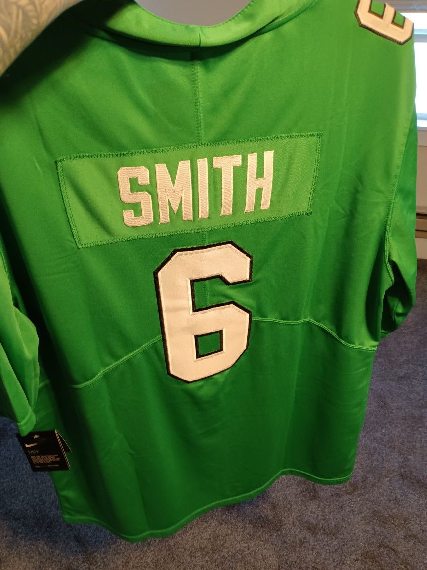DeVonta Smith Authentic Eagles Jersey