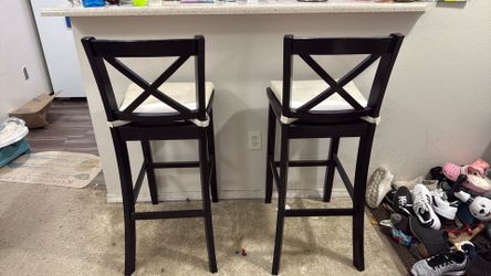 Solid Wooden Barstools