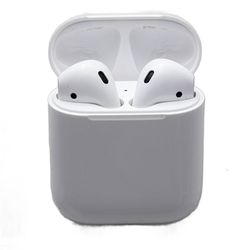 Apple AirPods (1st Generation) with Charging Case.