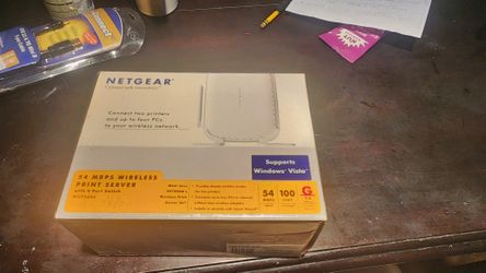 NETGEAR 54 MBPS PRINT SERVER 
