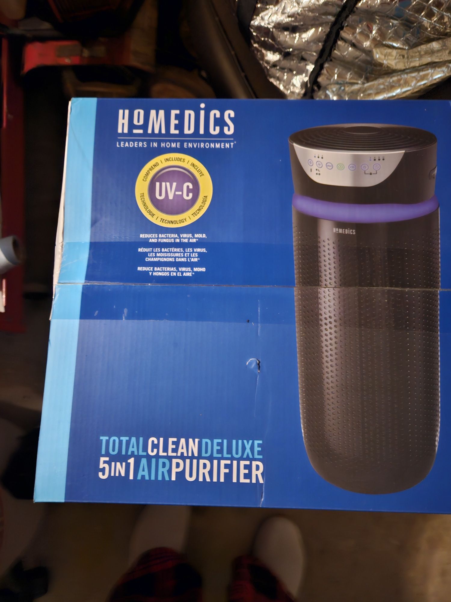 Homedics 5 In 1 UVC-C Air Purifier