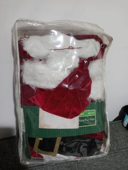 Santa costume $30