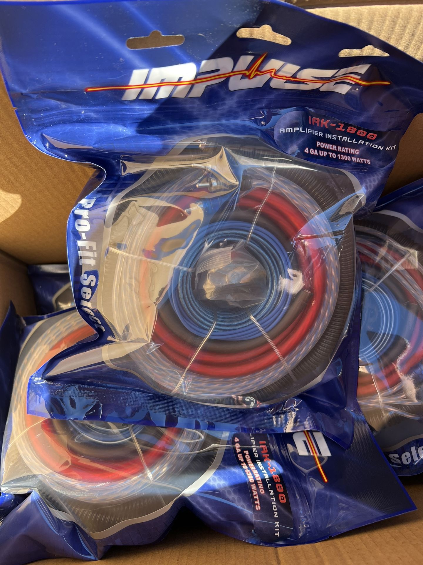 4 Gauge Amplifier Wiring Installation Kit 