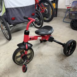 Y Velo FLIPPA 3-in-1 Kids Balance Bike to Trike