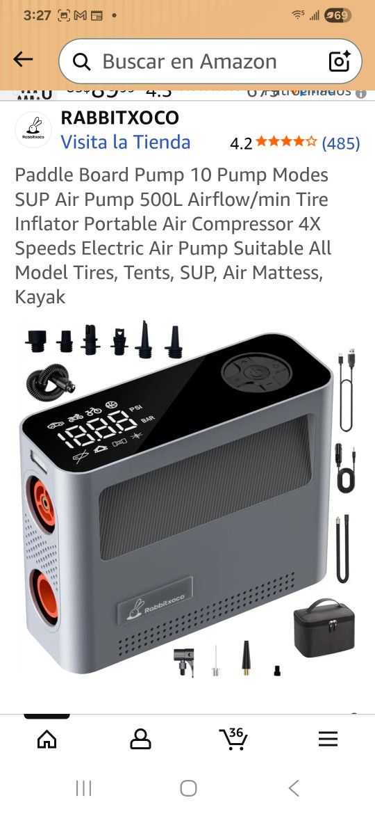 Portable Electric  Air Pump
