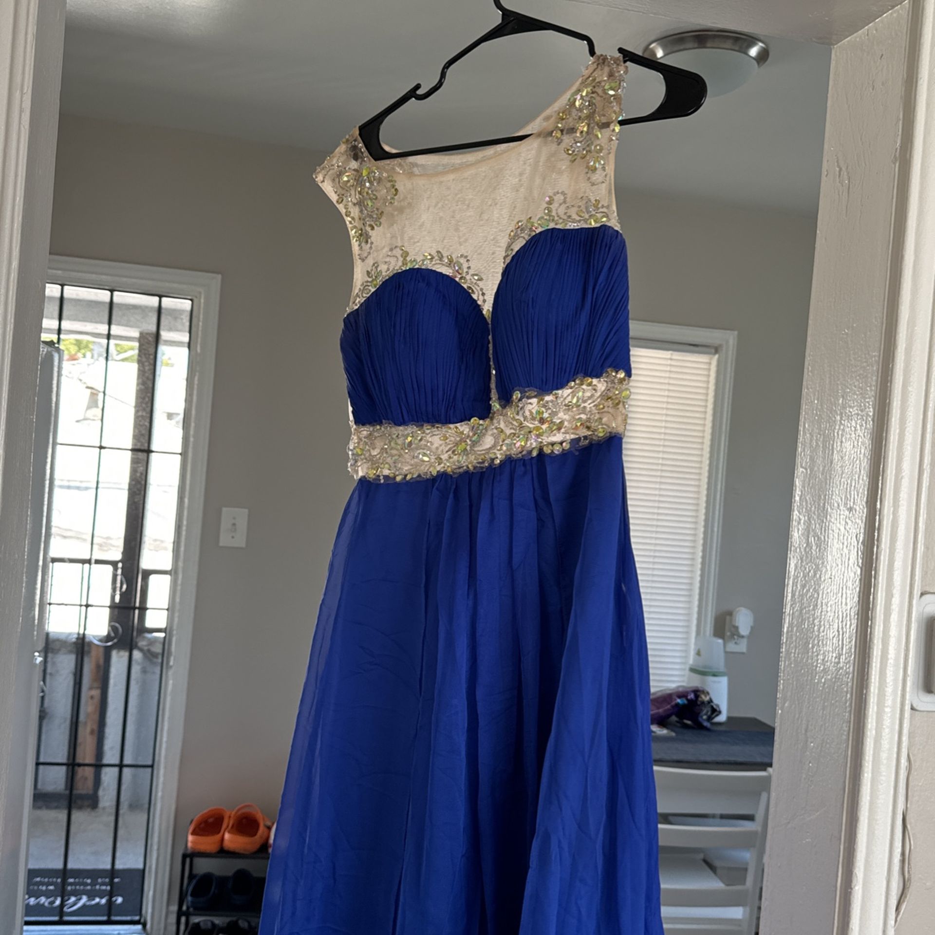 Royal Blue Dress