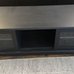 Black TV Stand