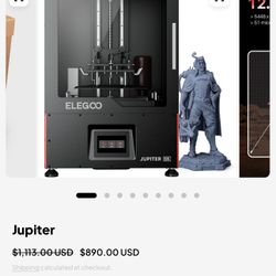 ELEGOO Jupiter 6K Resin 3D Printer – ELEGOO US