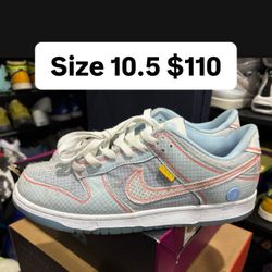 Nike Dunks Union Size 10.5 Men 