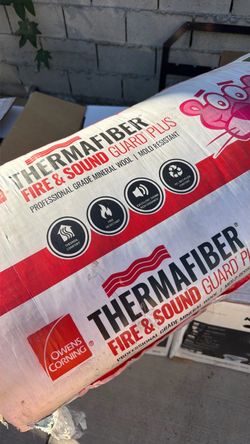 New R-15 Owens Corning Thermafiber R15 Fire & Sound Guard Plus Insulation