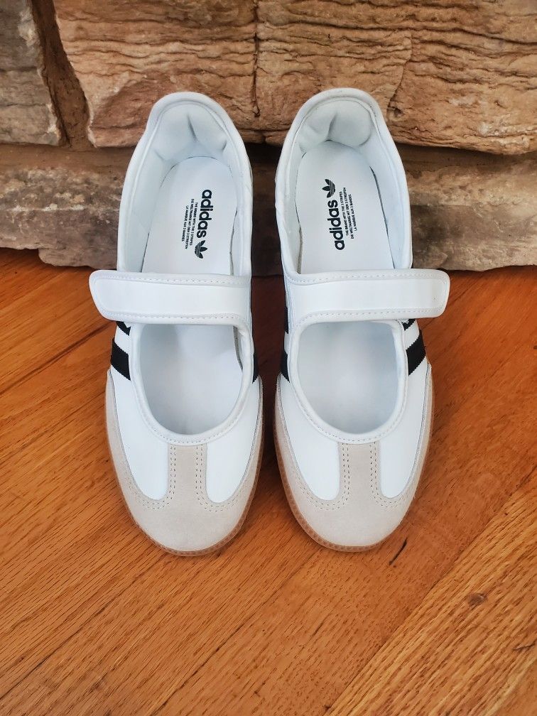 Adidas Samba Jane Women Sneakers US Size 6 Alumina / Gum Color 