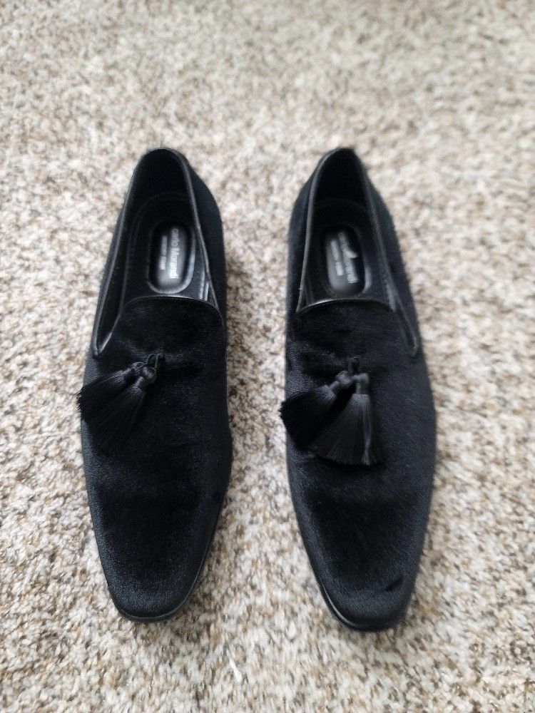 Mens Velvet Dress Shoes
