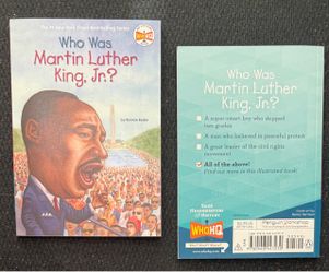 2 available! Who Was Martin Luther King, Jr.? Book