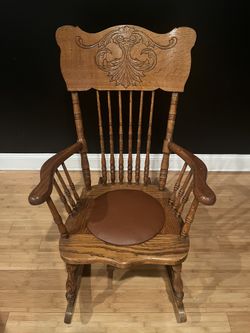 Antique Wooden Rocking Chair