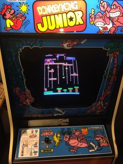 Donkey Kong jr arcade game excellent shape