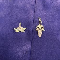 10K Black Hills Gold Pendants Range $60-80