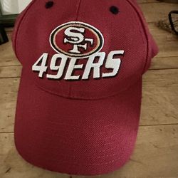 49’ers SnapBack Hat And New Bottle Cooler 