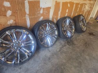 26in rims and tires