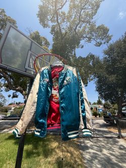 Reversible Satin Yokosuka style Jacket