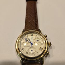 Lancaster Gold Chronograph Watch