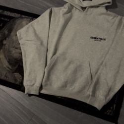 Essential Hoodie Light Oat