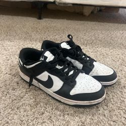 Nike Dunk Low Black and White Sneakers