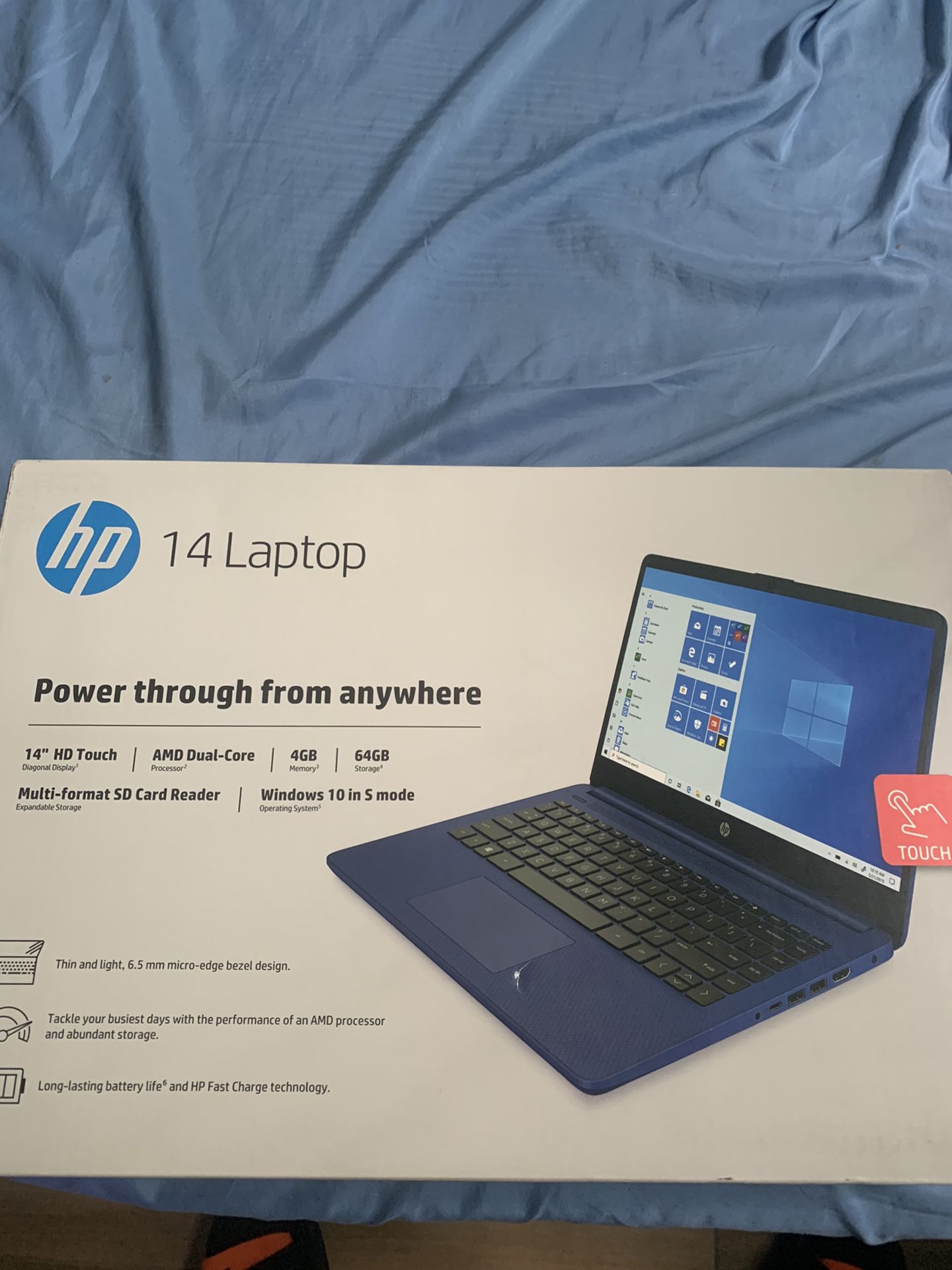 HP 14 Laptop Touch Screen BRAND NEW