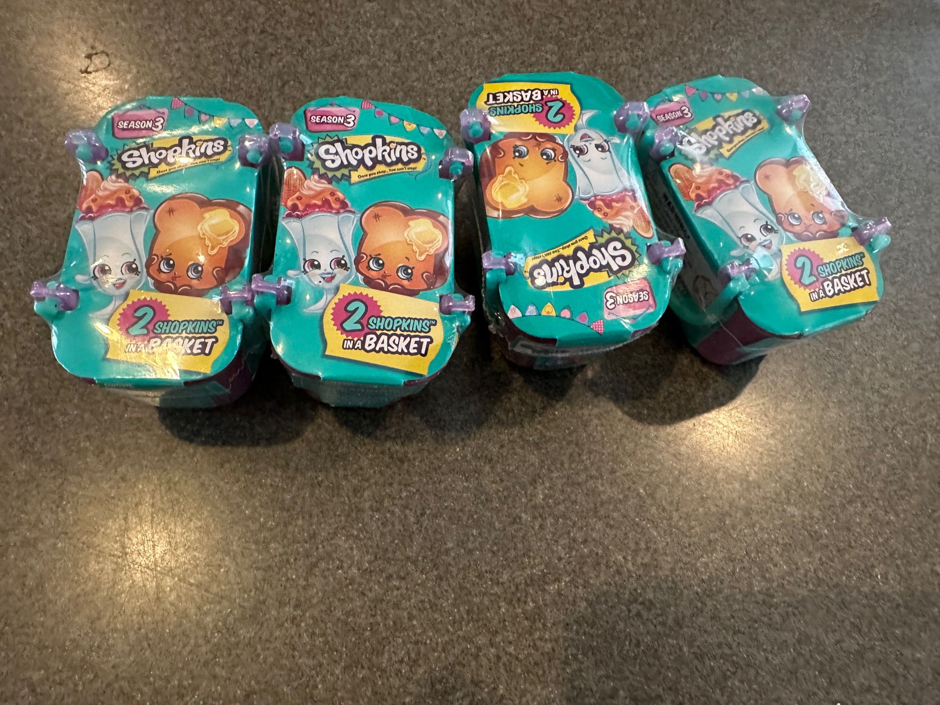Lot Of 4 Season 3 Shopkins All For $15 Great Stocking Stuffers
