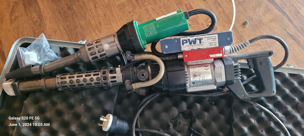 Plastic Extrusion Welder Munsch PTW X3-EX