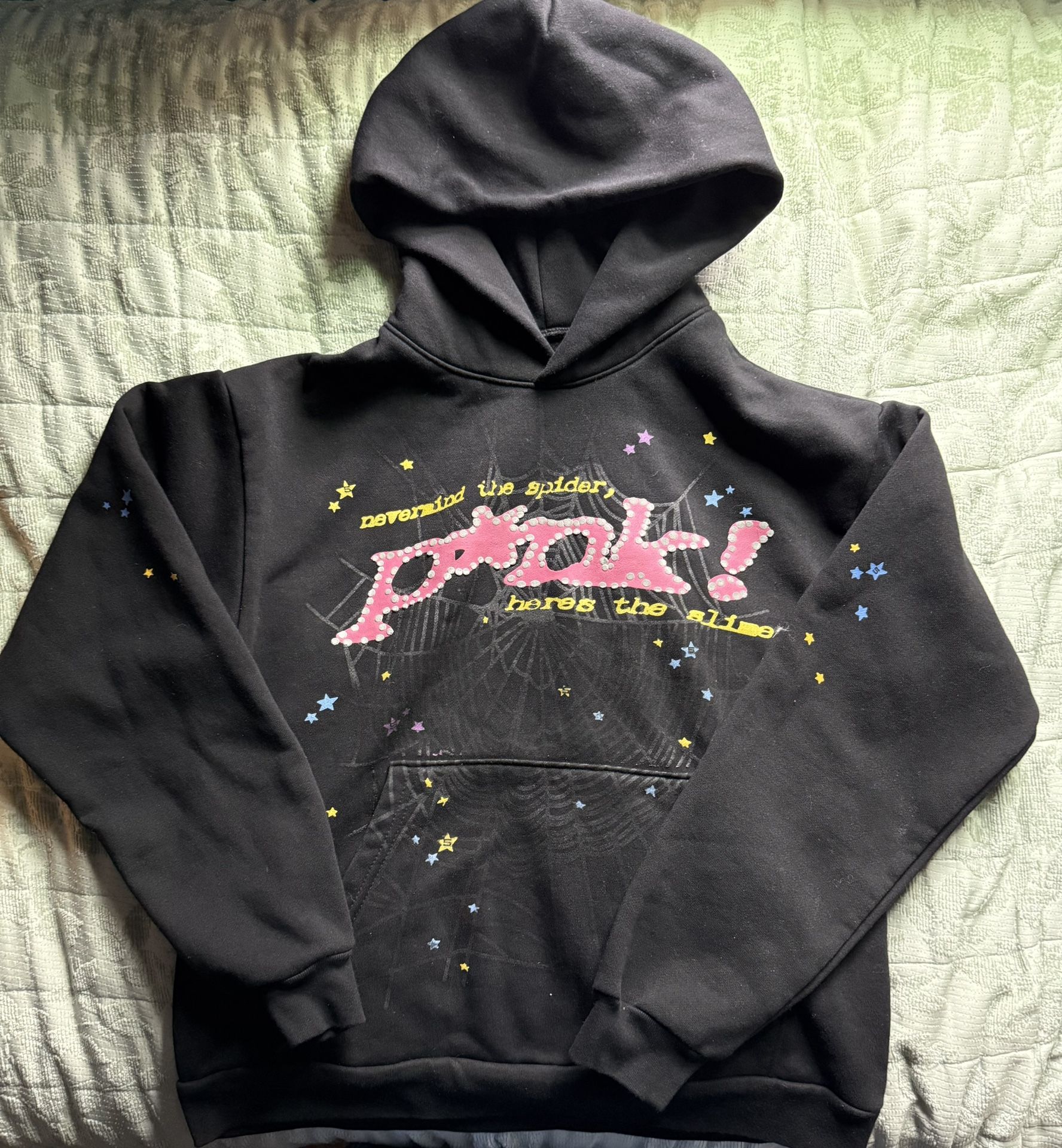 Pink Spider Hoodie