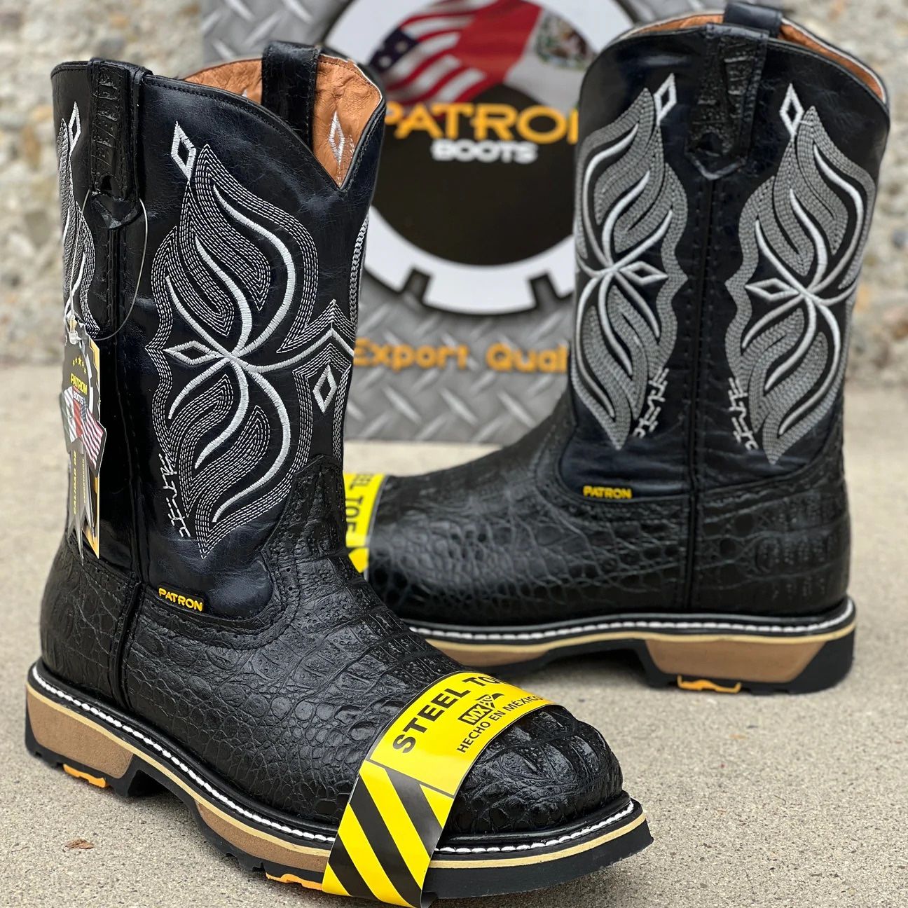 830 Hornback steel-Toe Work Boot