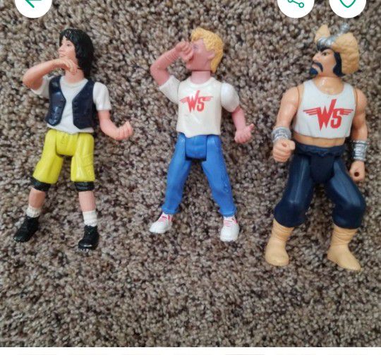 Vintage Bill and Ted Toys