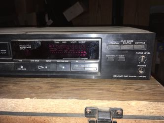 Sony disc player