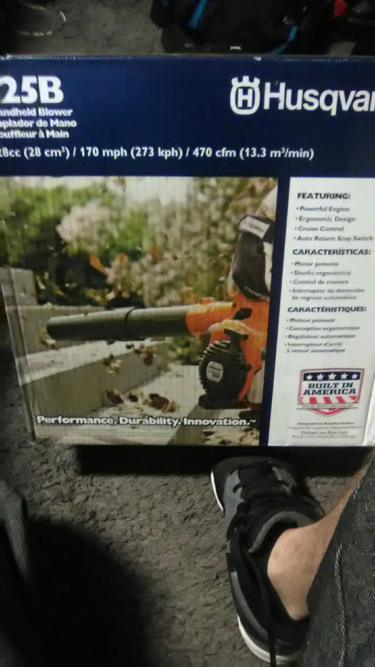 Brand New Husqvarna 125b blower