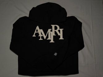 Amiri Black Hoodie