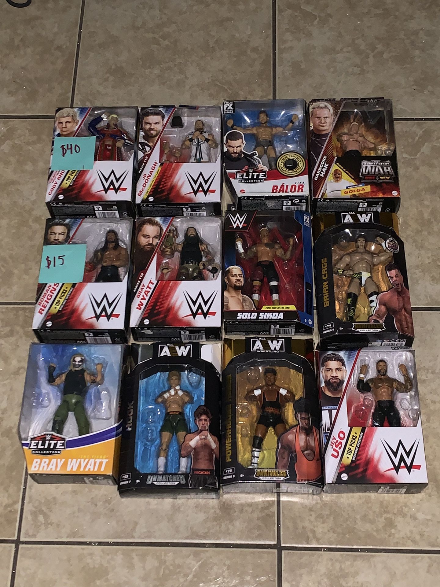WWE Elites Action Figures Wrestlers Sale Or Trade