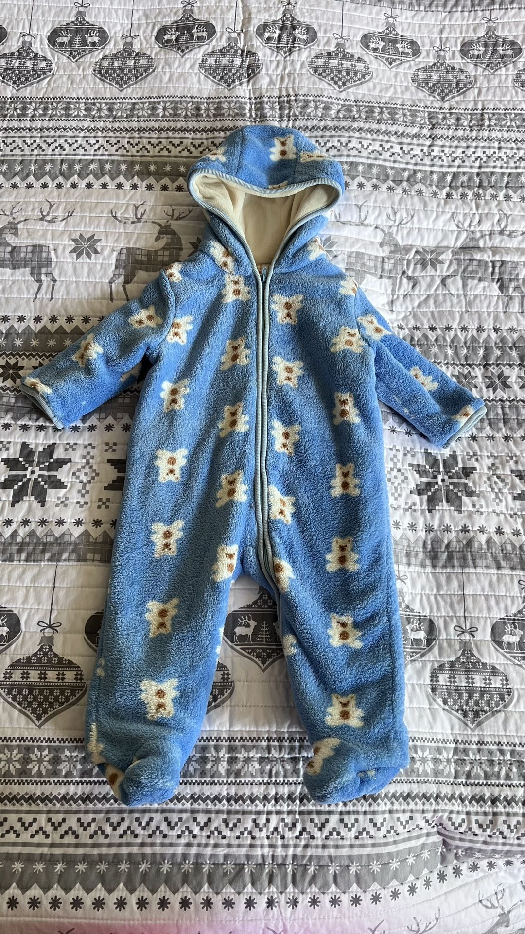 Absorba Hooded Bodysuit 6-9m