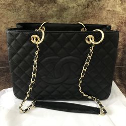Chanel Grand shopping leather tote