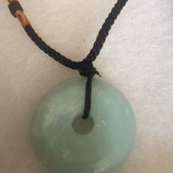 Amazonite pendant 30mm
