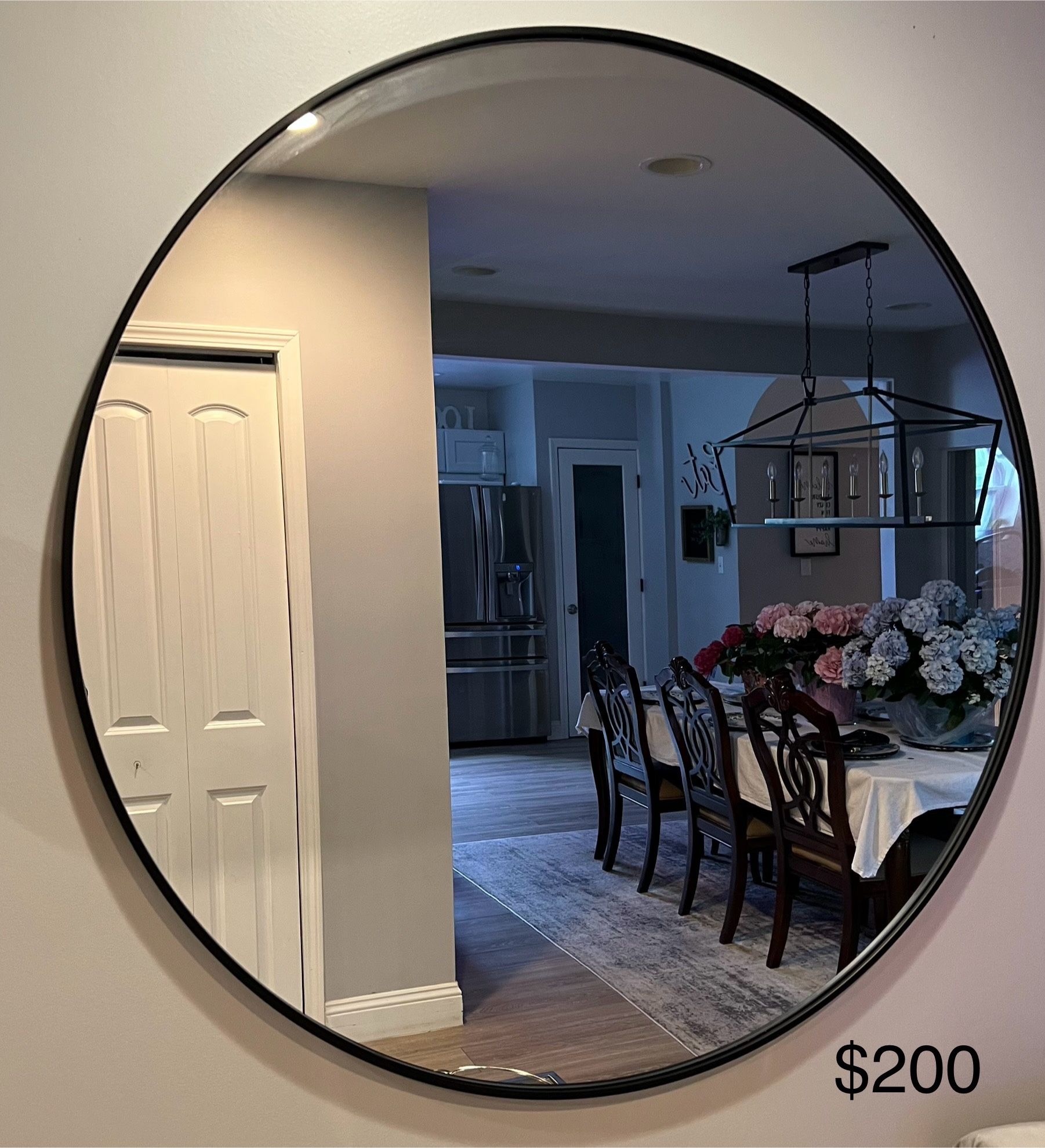 Large Round Mirror