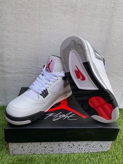Jordan 4 White cements