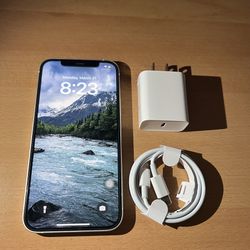 White iPhone 12 Unlocked 128gb 