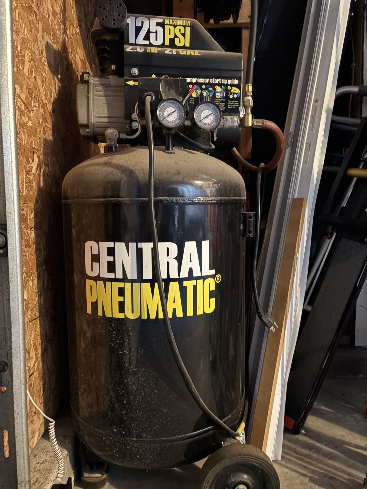 Central Pneumatic 21 Gallon Air Compressor