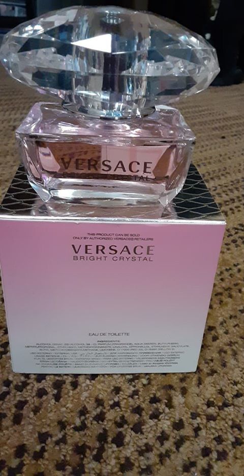 New Versace bright crystal perfume