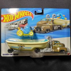 Hot Wheels - Super Rigs - Scrubba Dub Driver