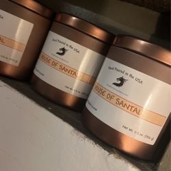 Sandalwood and Toasted Coconut Soy Candle 