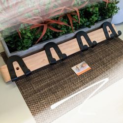 Wooden Towel / Coat Rack